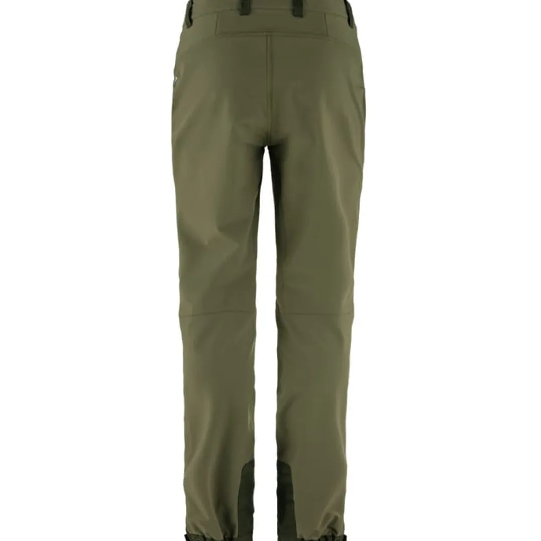 Fjällräven Women's Keb Agile Trousers Laurel Green-Deep Forest