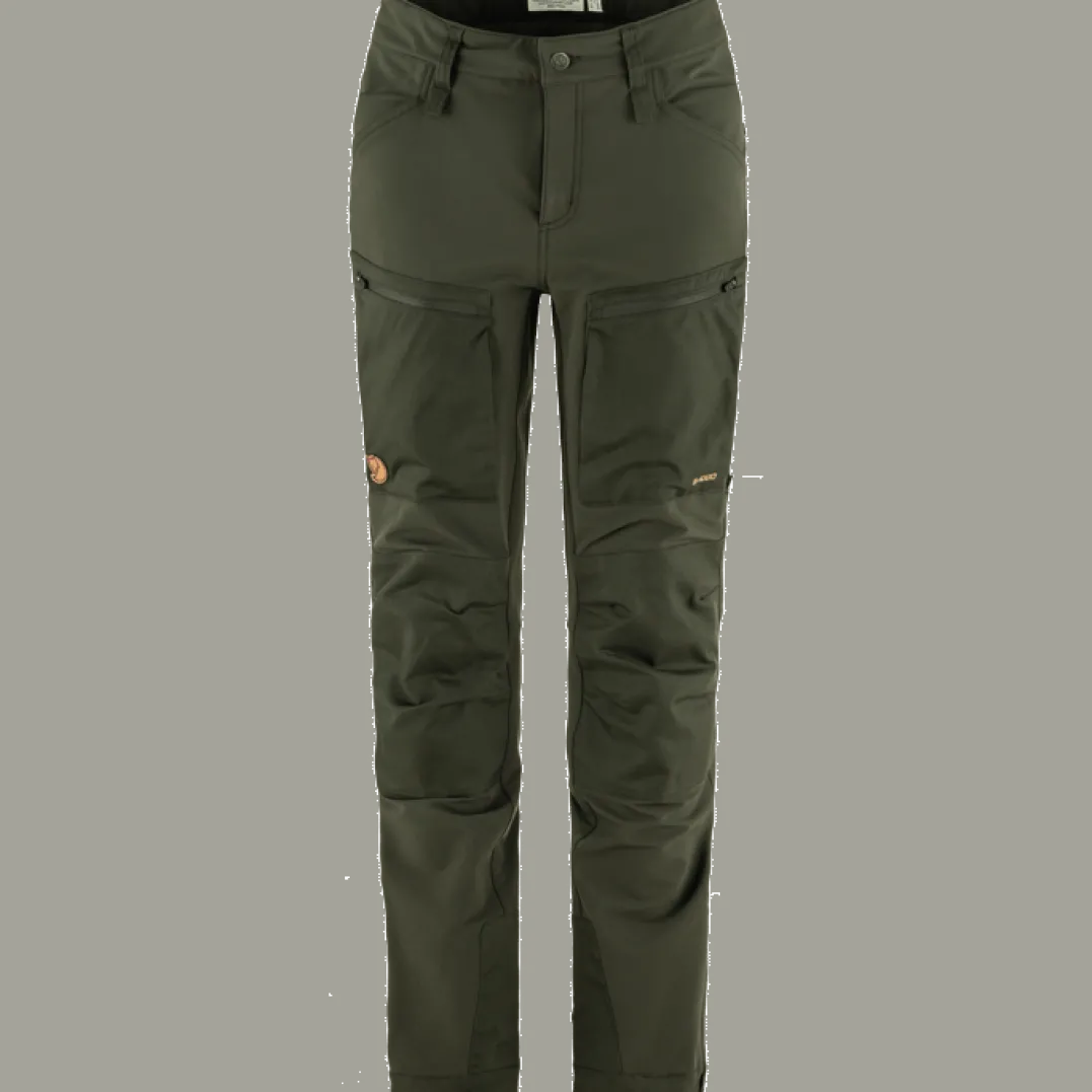 Fjällräven Women's Keb Agile Winter Trousers Deep Forest