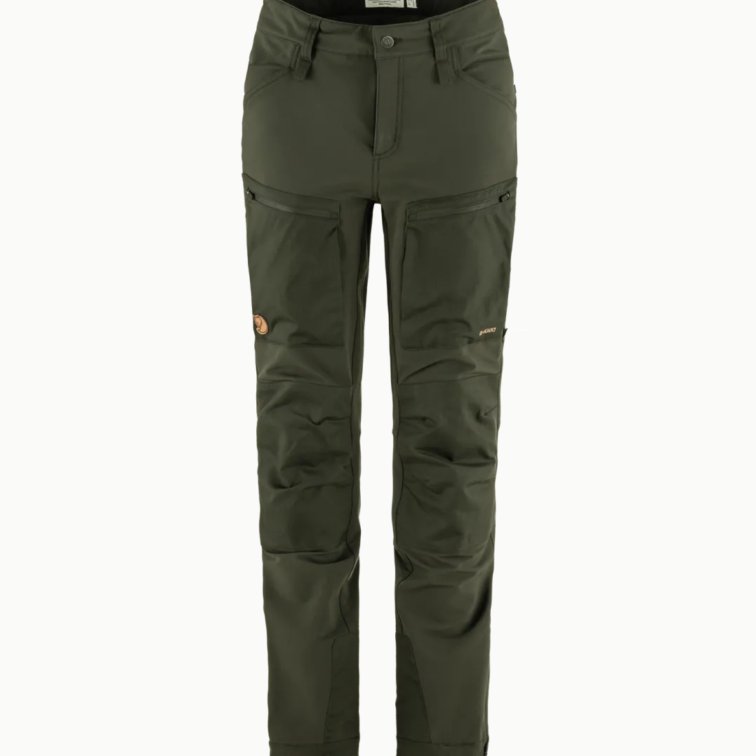 Fjällräven Women's Keb Agile Winter Trousers Deep Forest