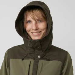 Fjällräven Women's Keb Jacket Deep Forest/Laurel Green