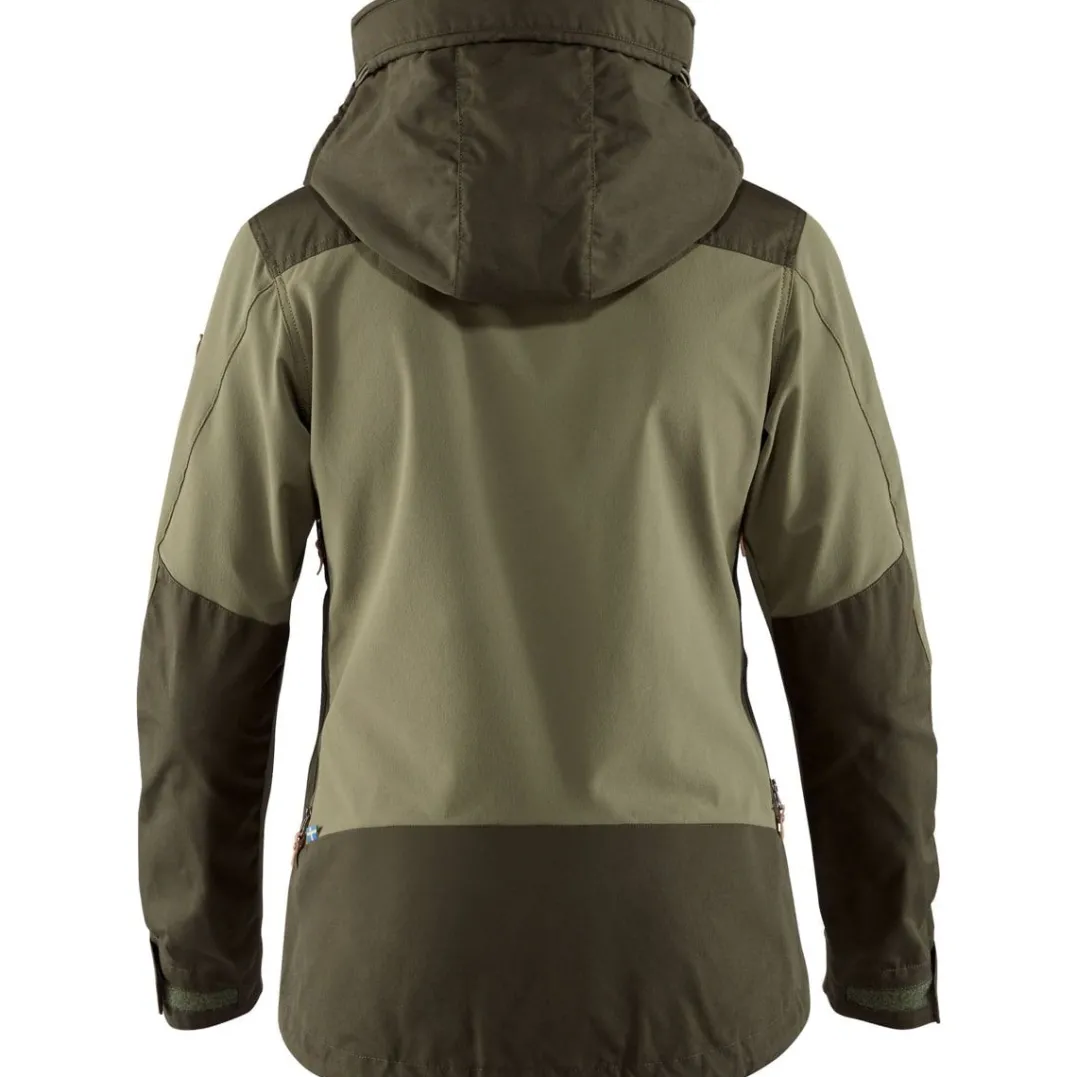 Fjällräven Women's Keb Jacket Deep Forest/Laurel Green