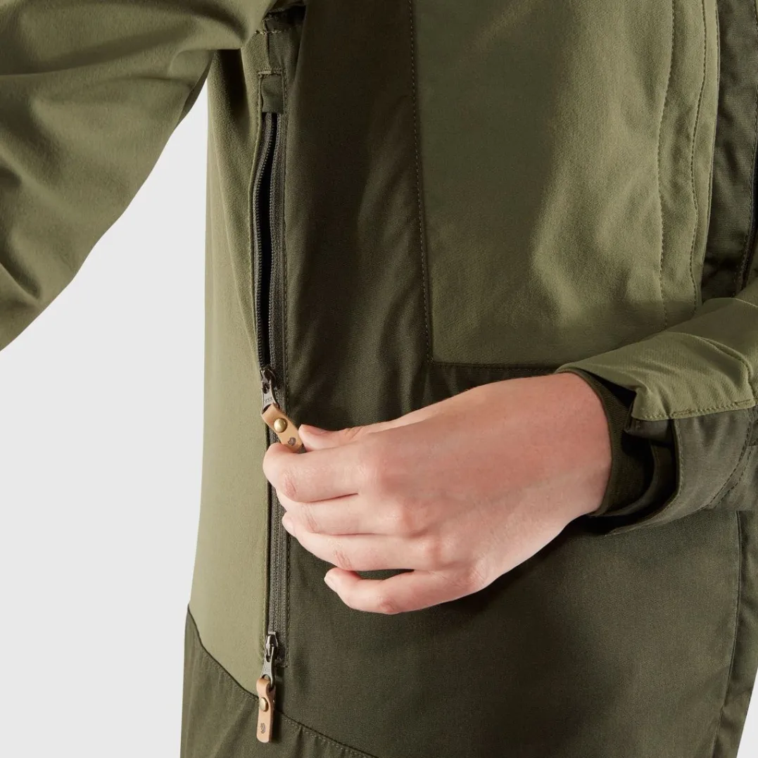 Fjällräven Women's Keb Jacket Deep Forest/Laurel Green