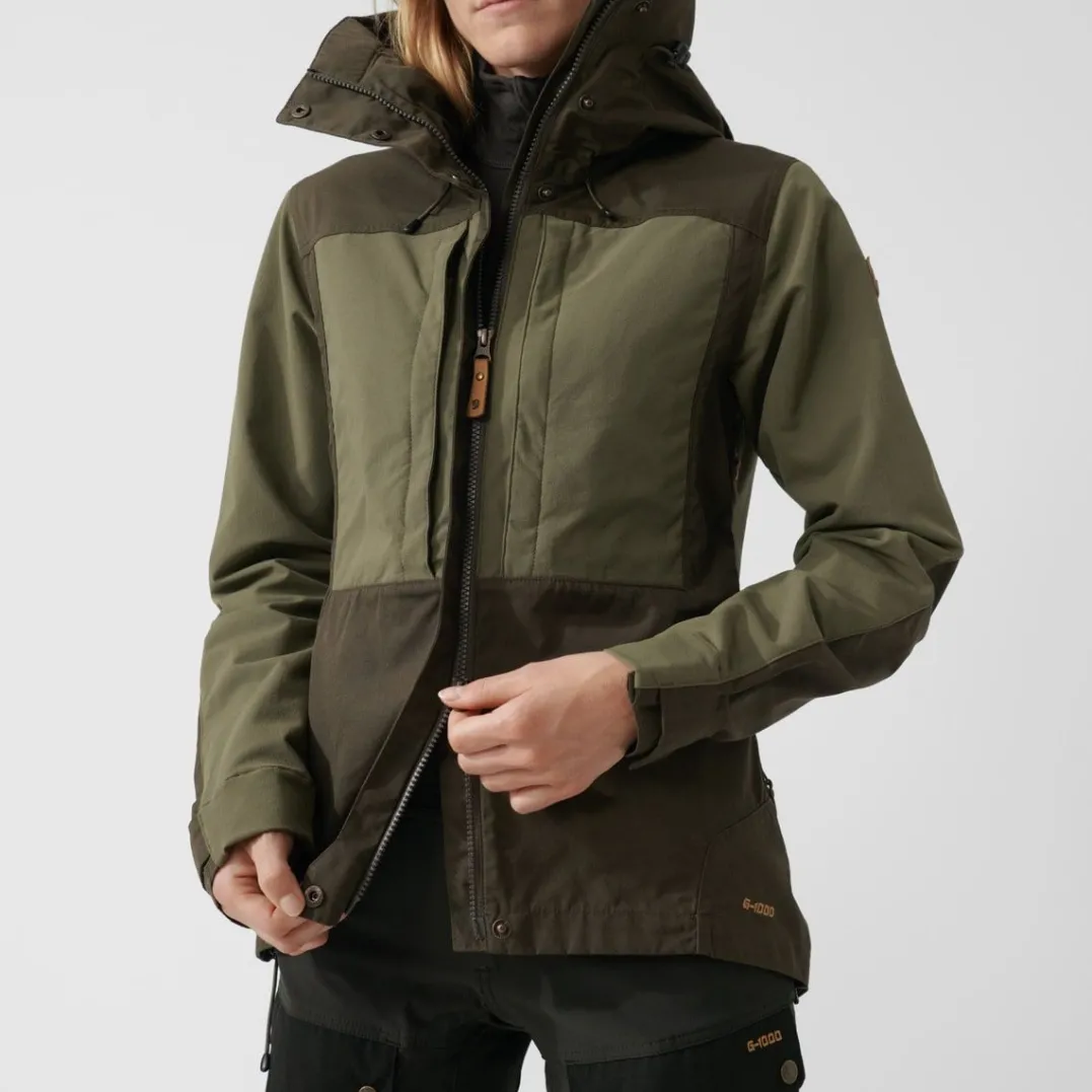 Fjällräven Women's Keb Jacket Deep Forest/Laurel Green