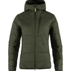 Fjällräven Women's Keb Padded Hoodie Deep Forest
