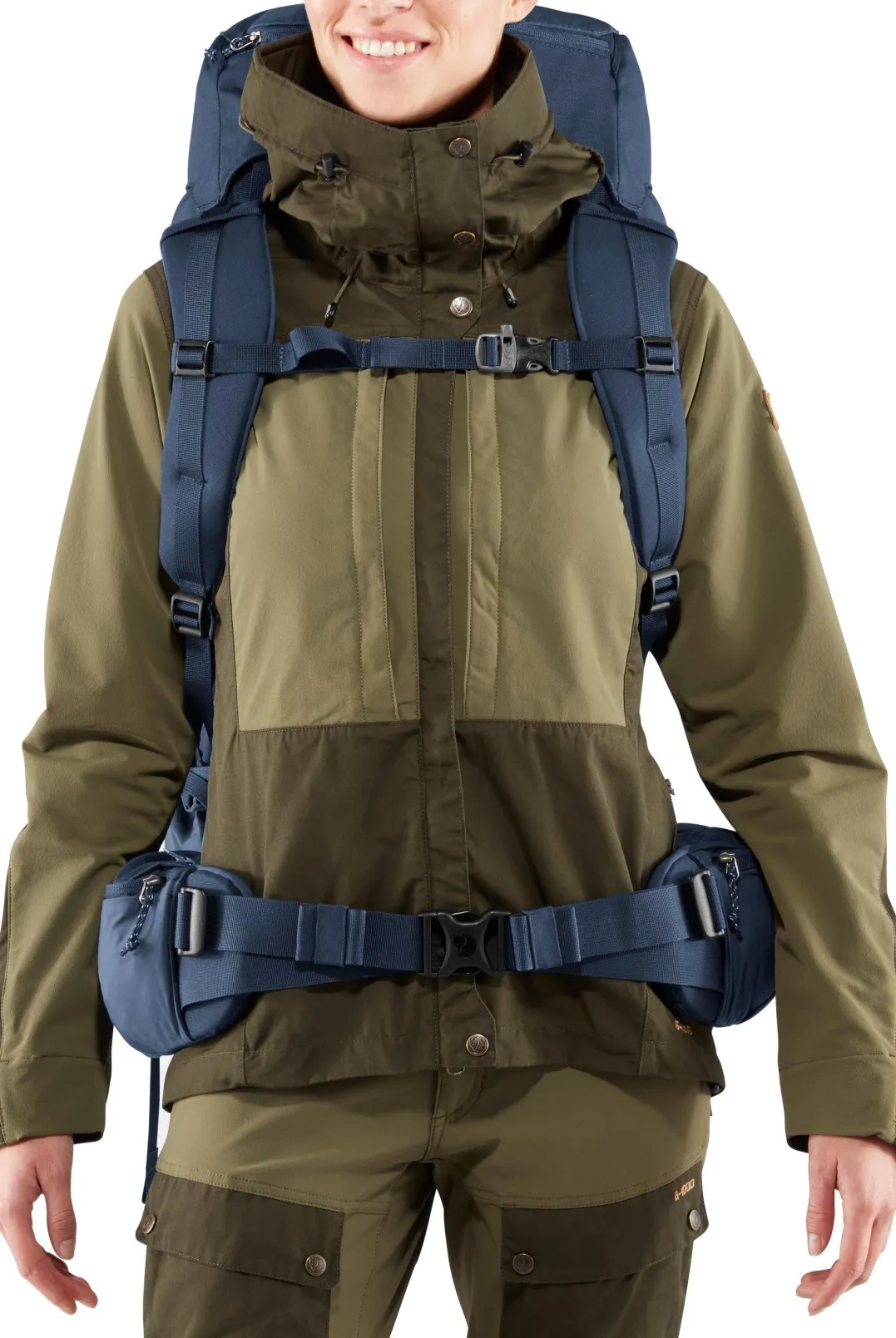 Fjällräven Women's Keb 72 Storm/Dark Navy