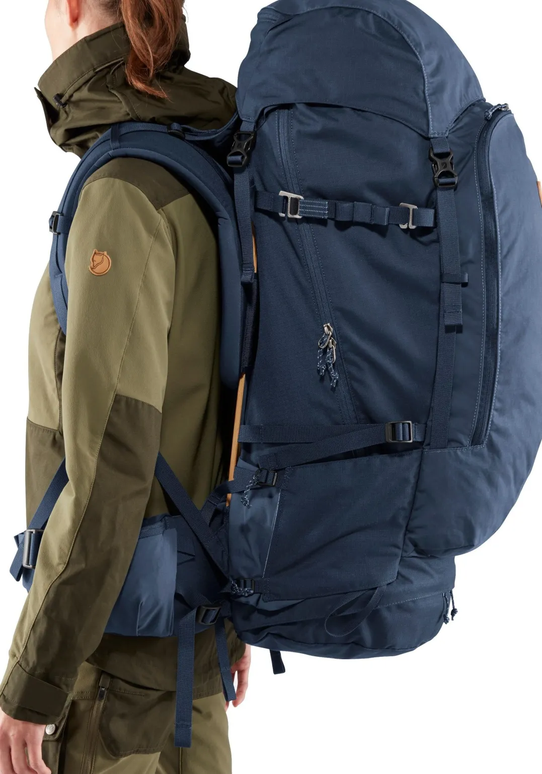 Fjällräven Women's Keb 72 Storm/Dark Navy