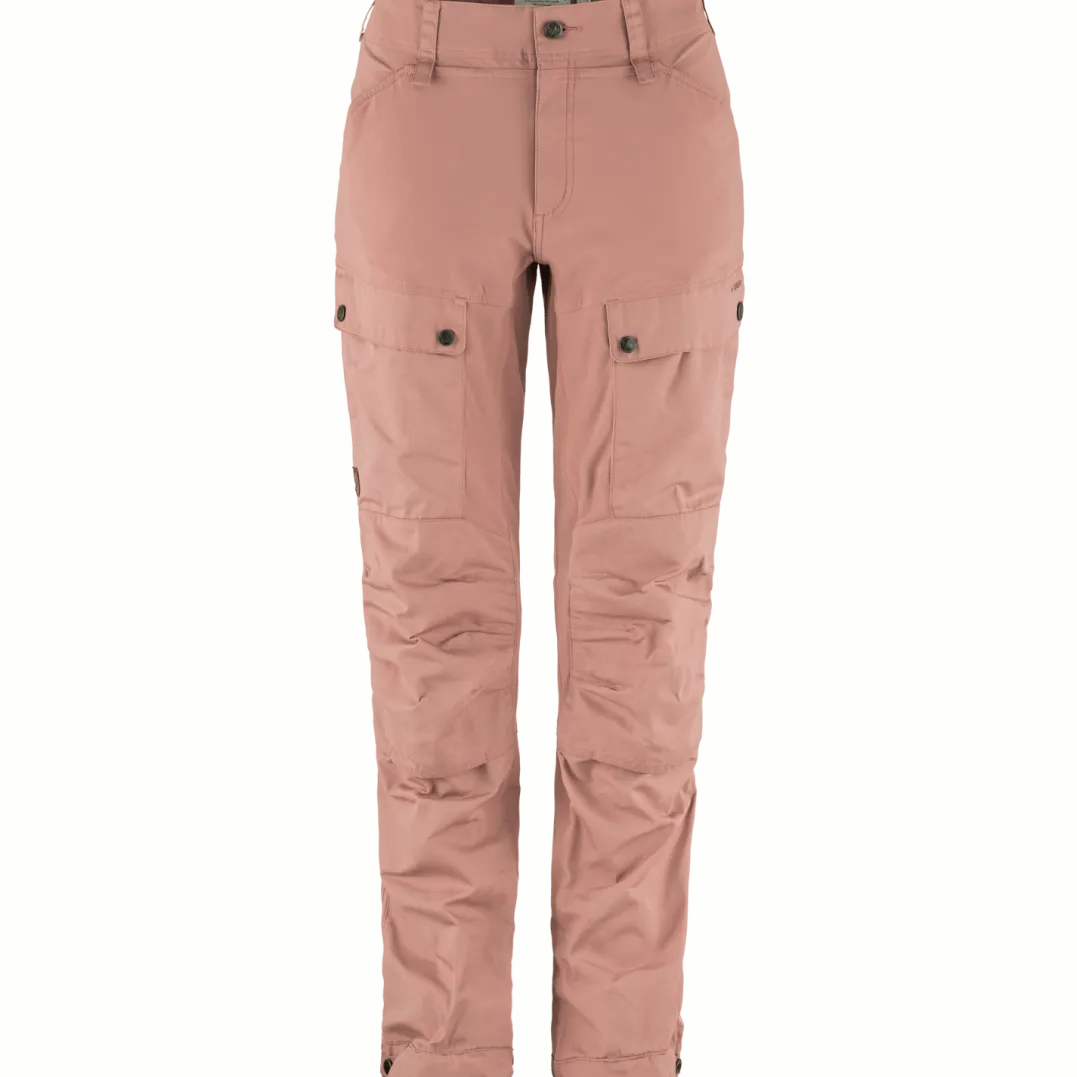 Fjällräven Women's Keb Trousers Curved Dusty Rose