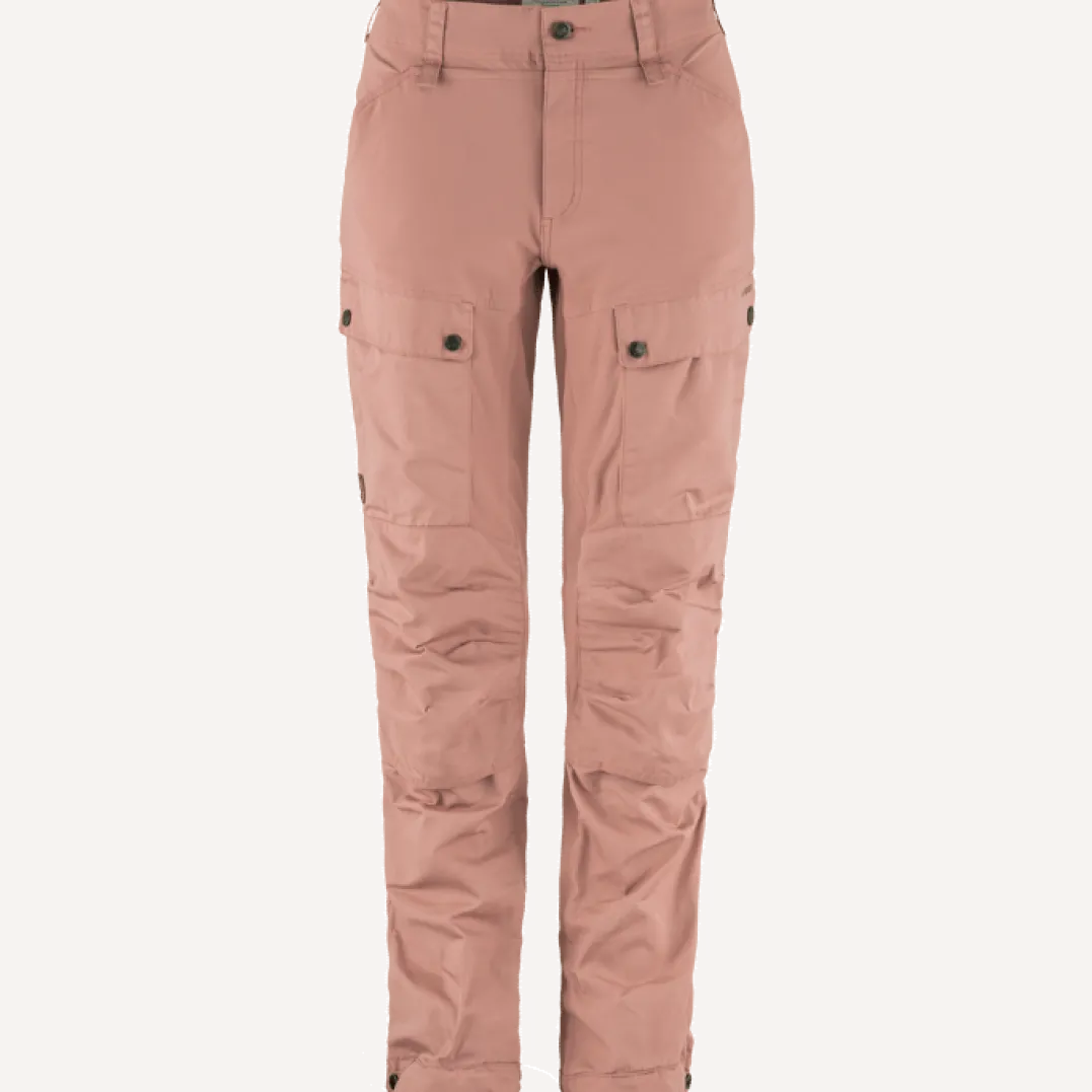 Fjällräven Women's Keb Trousers Curved Dusty Rose