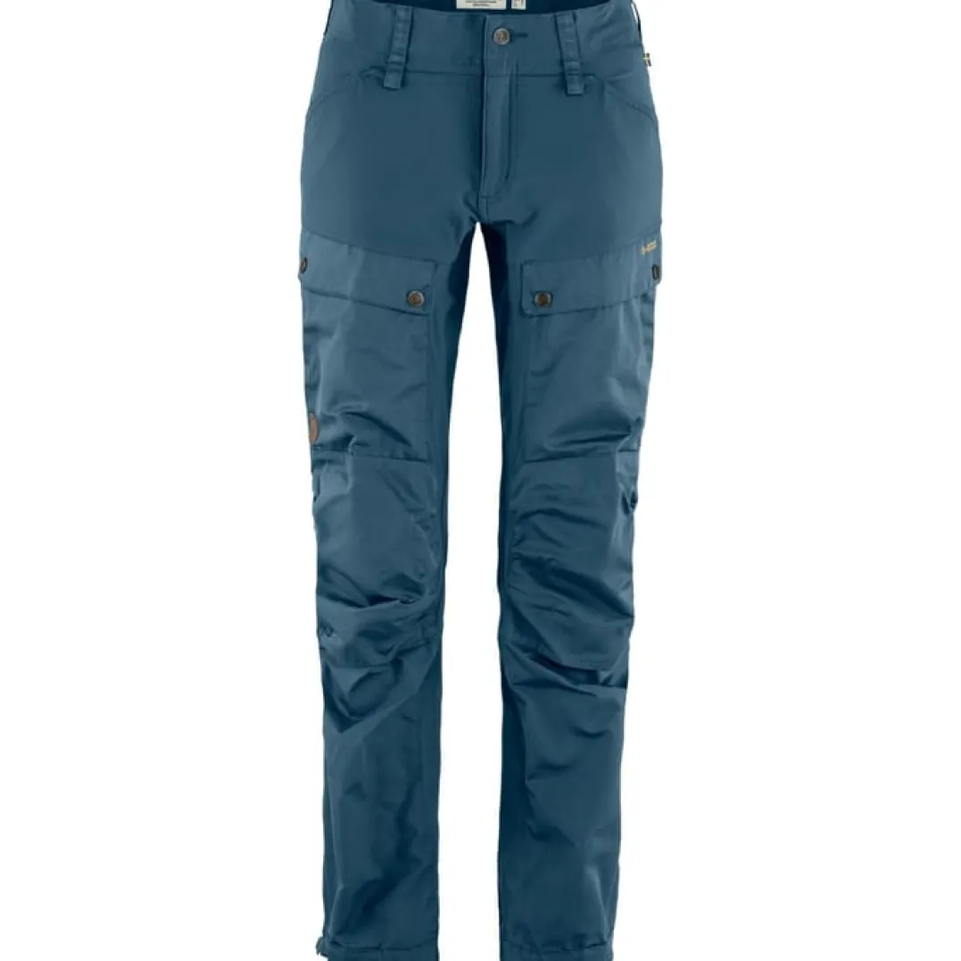 Fjällräven Women's Keb Trousers Curved Indigo Blue