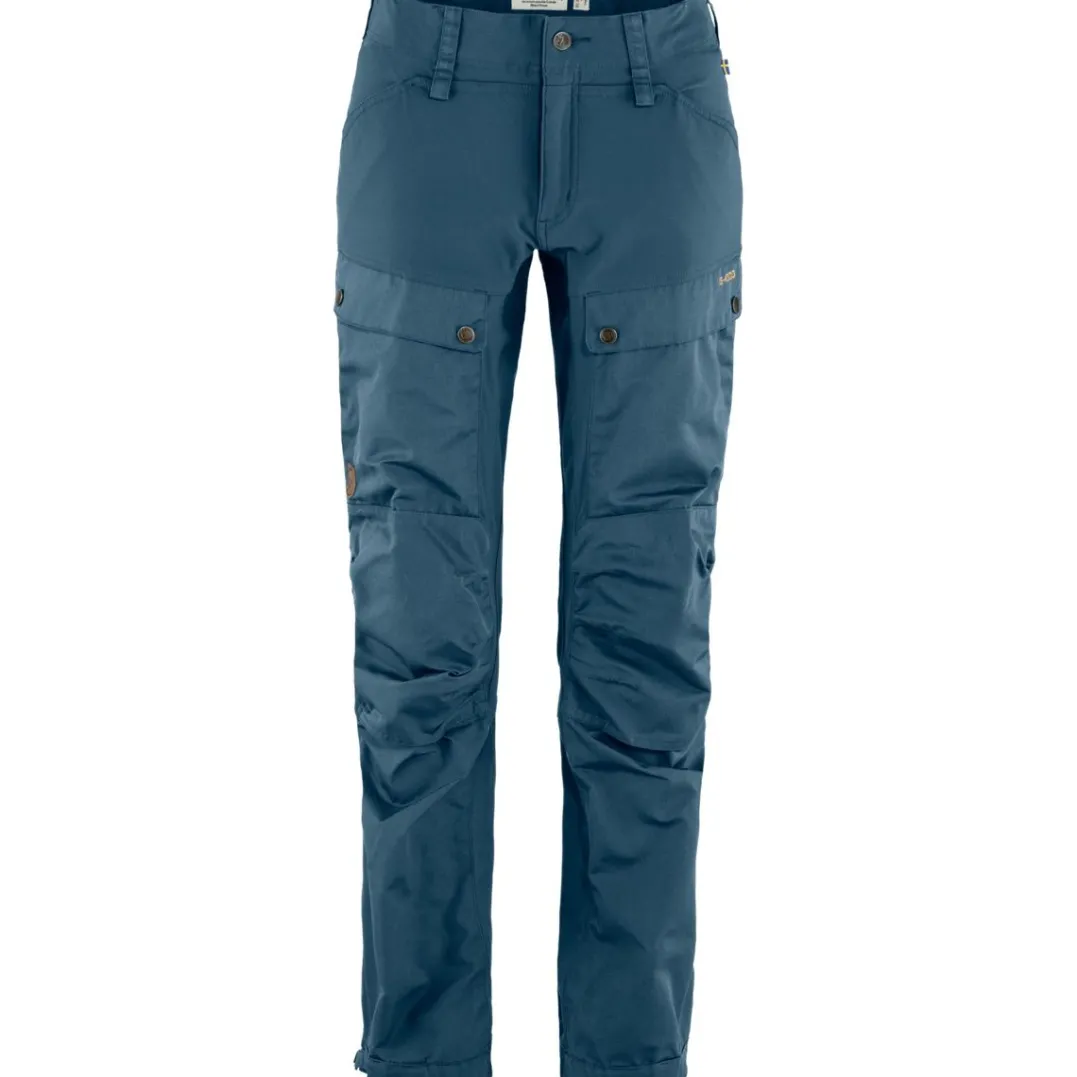 Fjällräven Women's Keb Trousers Curved Indigo Blue