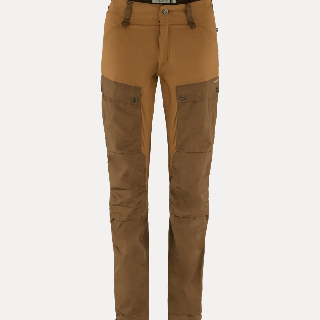 Fjällräven Women's Keb Trousers Timber Brown-Chestnut