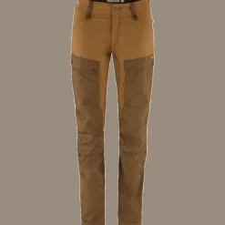 Fjällräven Women's Keb Trousers Timber Brown-Chestnut