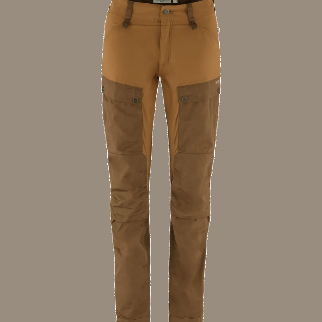 Fjällräven Women's Keb Trousers Timber Brown-Chestnut