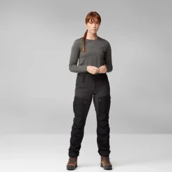 Fjällräven Women's Keb Trousers Timber Brown-Chestnut
