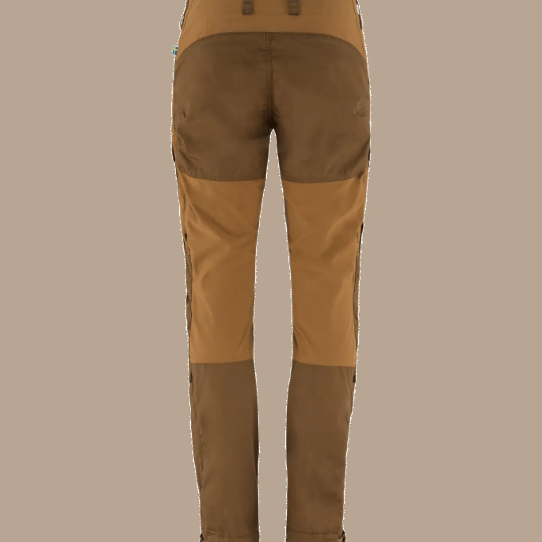 Fjällräven Women's Keb Trousers Timber Brown-Chestnut