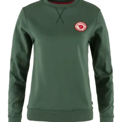 Fjällräven Women's 1960 Logo Badge Sweater Deep Patina