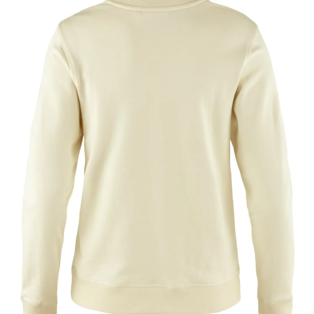 Fjällräven Women's 1960 Logo Badge Sweater Chalk White