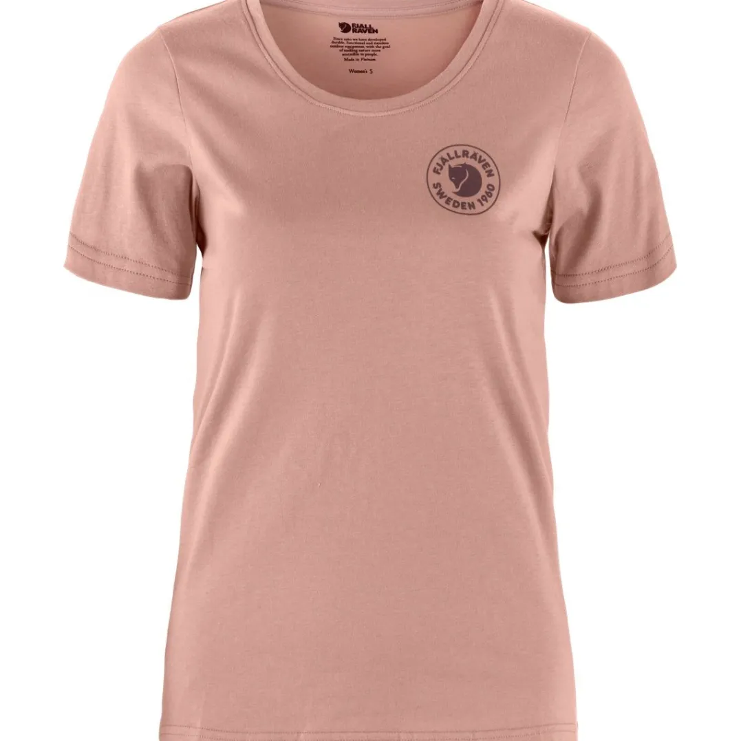 Fjällräven Women's 1960 Logo T-Shirt Dusty Rose