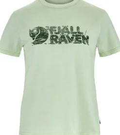 Fjällräven Women's Lush Logo T-Shirt Soft Jade