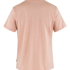 Fjällräven Women's Lush Logo T-Shirt Chalk Rose