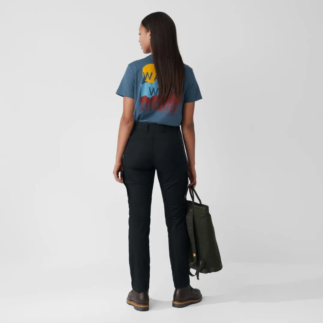 Fjällräven Women's Stina Trousers Indigo Blue