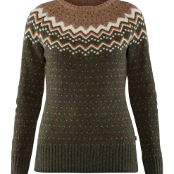 Fjällräven Women's Övik Knit Sweater Deep Forest