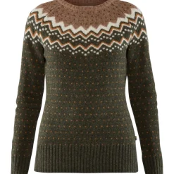 Fjällräven Women's Övik Knit Sweater Deep Forest