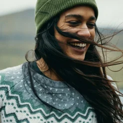 Fjällräven Women's Övik Knit Sweater Deep Forest