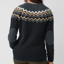 Fjällräven Women's Övik Knit Sweater Dark Navy