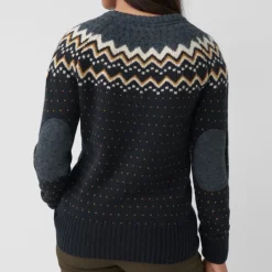 Fjällräven Women's Övik Knit Sweater Dark Navy
