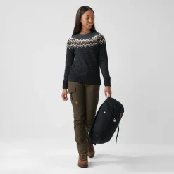 Fjällräven Women's Övik Knit Sweater Dark Navy