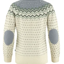 Fjällräven Women's Övik Knit Sweater Chalk White/Flint Grey