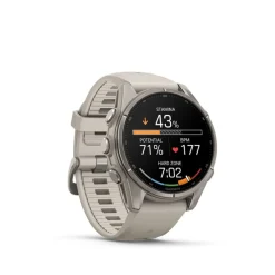 Garmin Fenix 9, 43mm Fog Gray