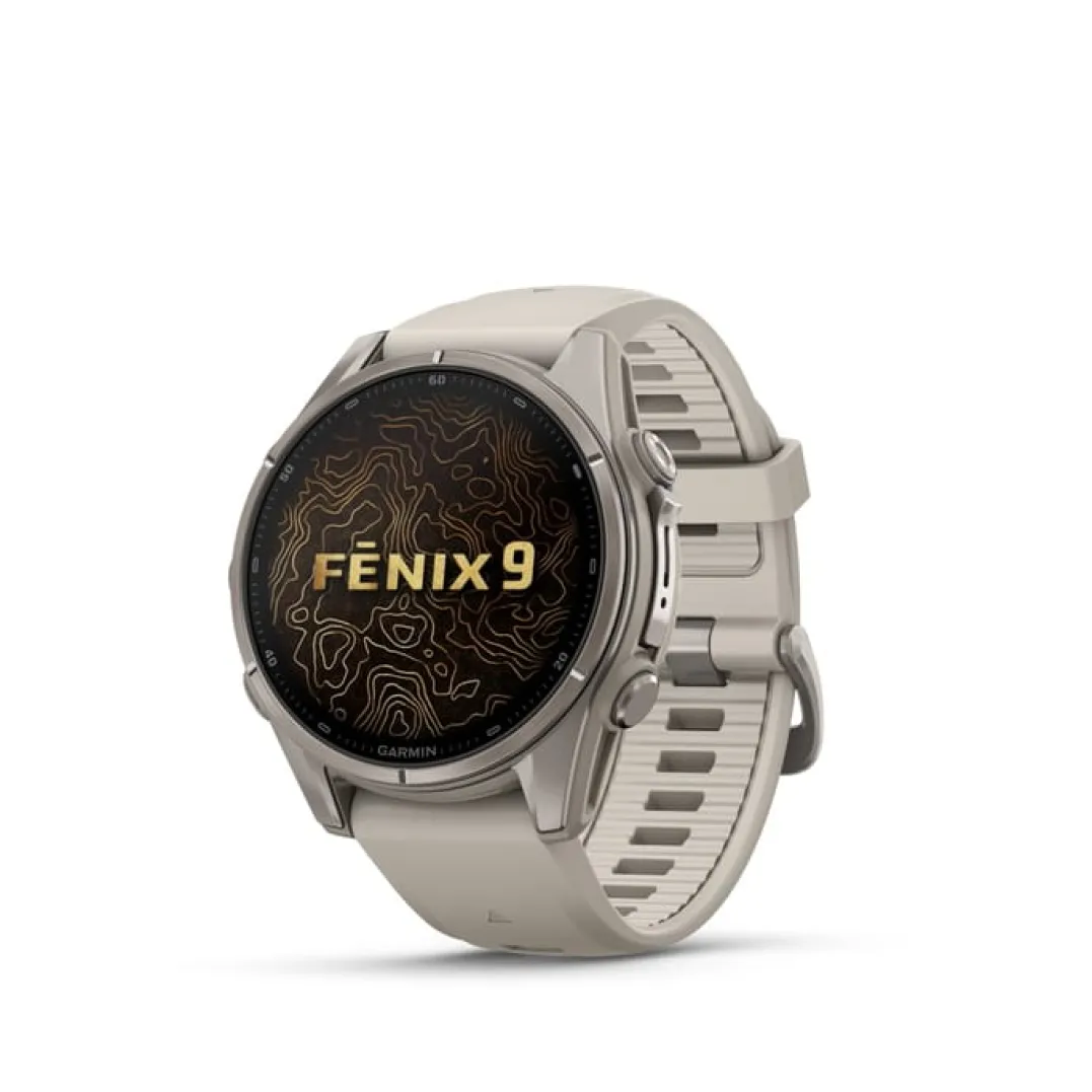 Garmin Fenix 9, 43mm Fog Gray