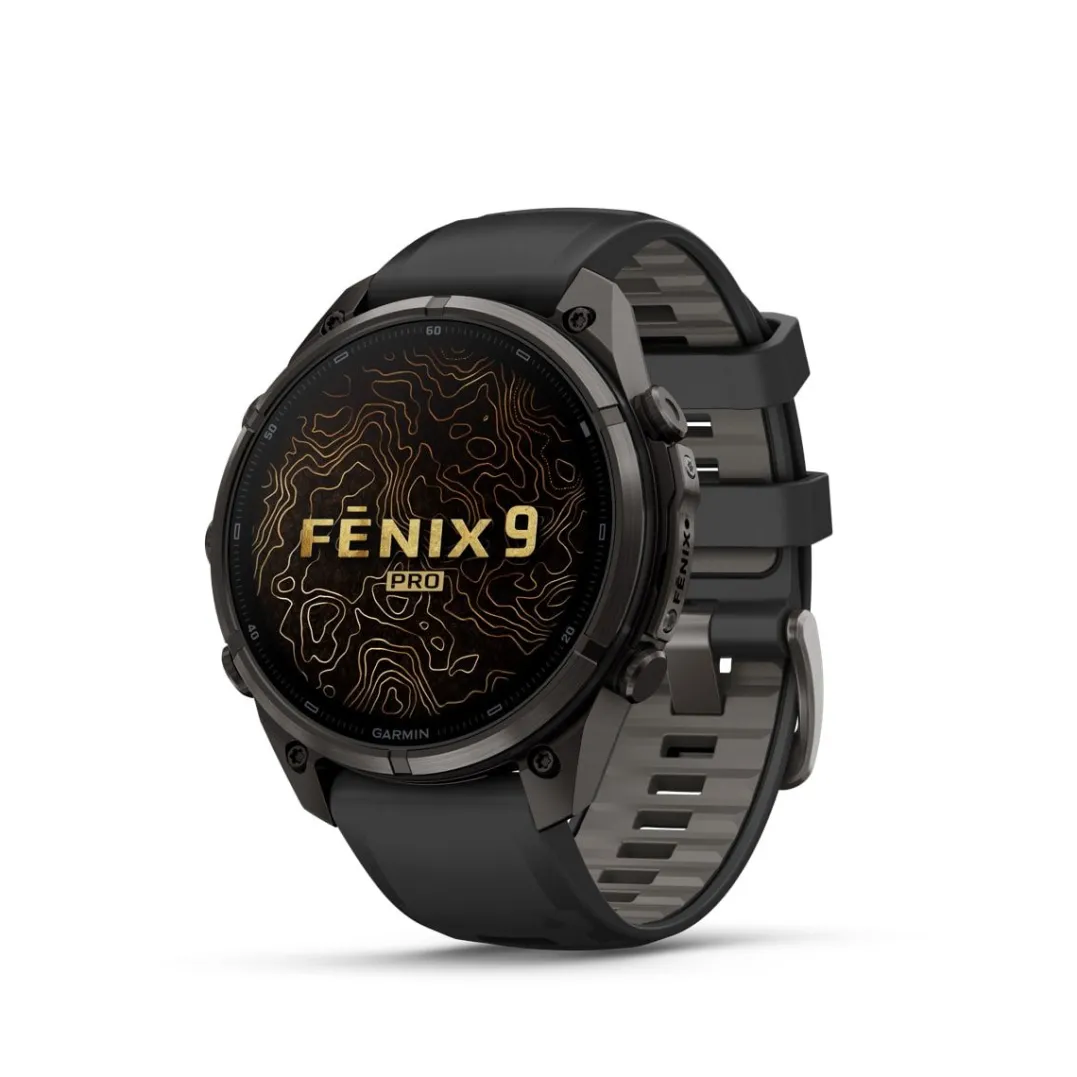 Garmin Fenix 9 Pro, Amoled, Inreach, 47mm Black/pebble Gray