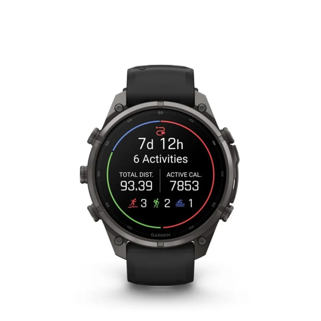 Garmin Fenix 9 Pro, Amoled, Inreach, 47mm Black/pebble Gray