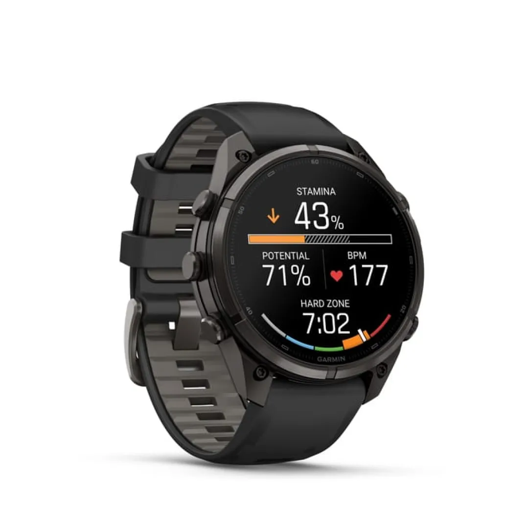 Garmin Fenix 9 Pro, Amoled, Inreach, 47mm Black/pebble Gray