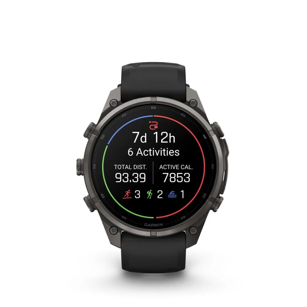 Garmin Fenix 9 Pro, Amoled, Inreach, 47mm Black/pebble Gray