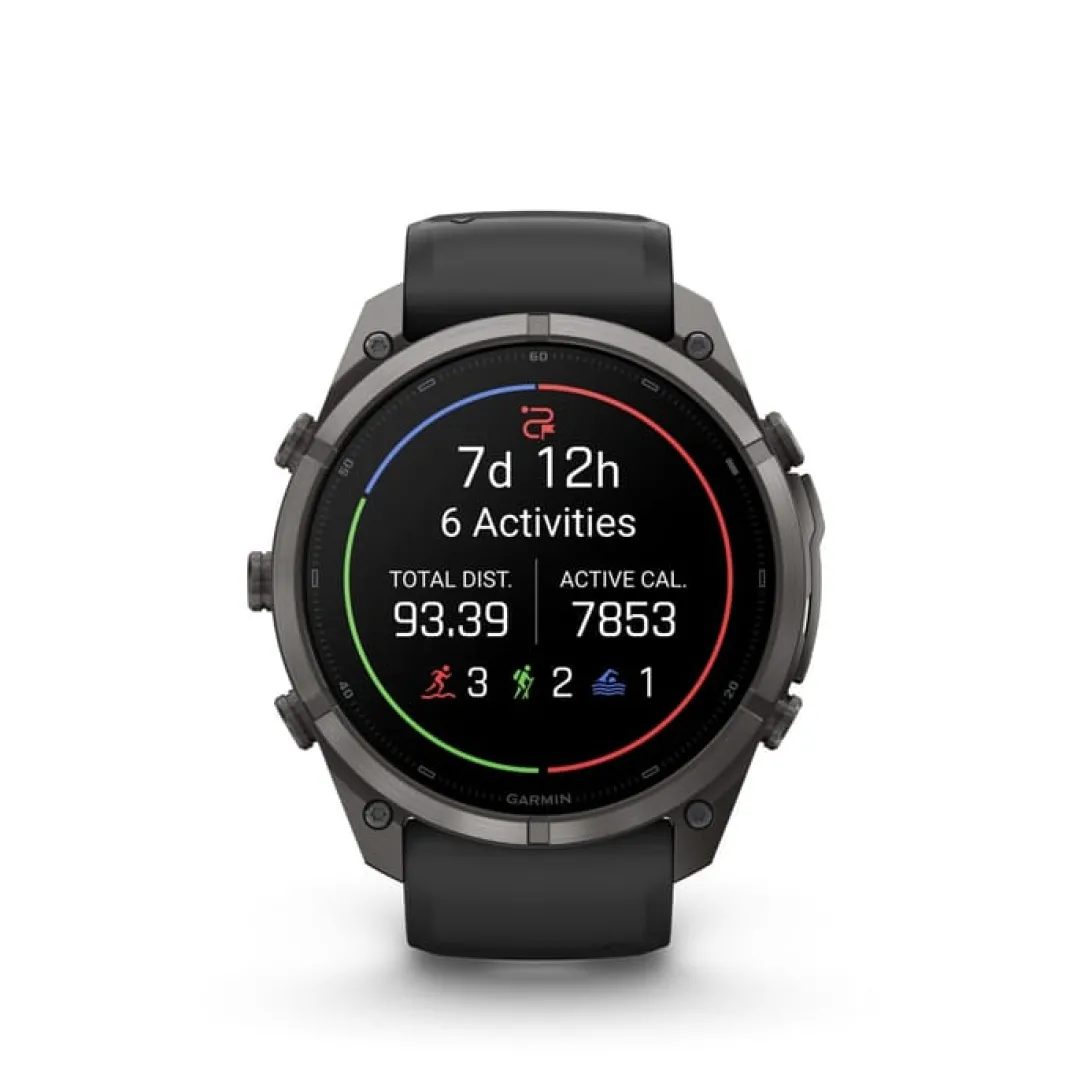 Garmin Fenix 9 Pro, Amoled, Inreach, 51mm Carbon Gray/black/pebble Gray