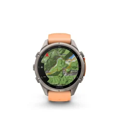 Garmin Fenix 9 Pro, Amoled, Inreach, 43mm, Titan/shell Pink/autumn Organge