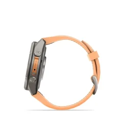 Garmin Fenix 9 Pro, Amoled, Inreach, 43mm, Titan/shell Pink/autumn Organge
