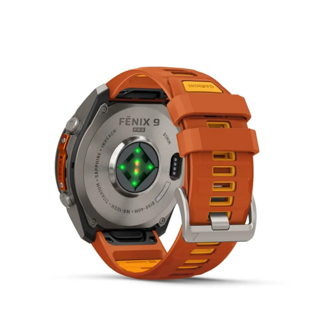 Garmin Fenix 9 Pro, Amoled, Inreach, 51mm Titan