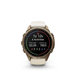 Garmin Fenix 9 Pro, Amoled, Inreach, 43mm, Gold/fog Gray