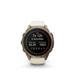 Garmin Fenix 9 Pro, Amoled, Inreach, 43mm, Gold/fog Gray