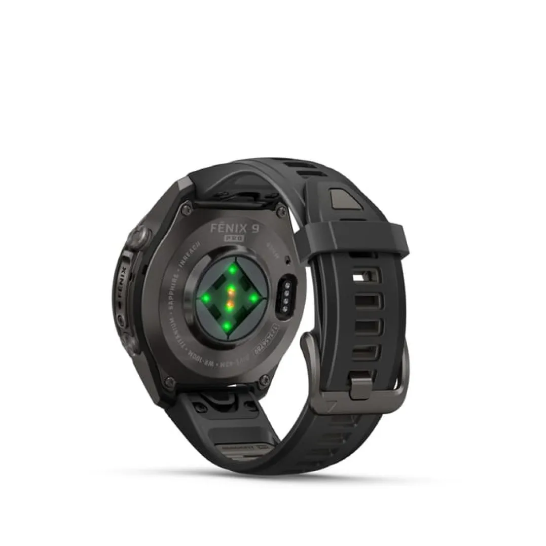 Garmin Fenix 9 Pro, Amoled, Inreach, 43mm, Black/pebble Gray