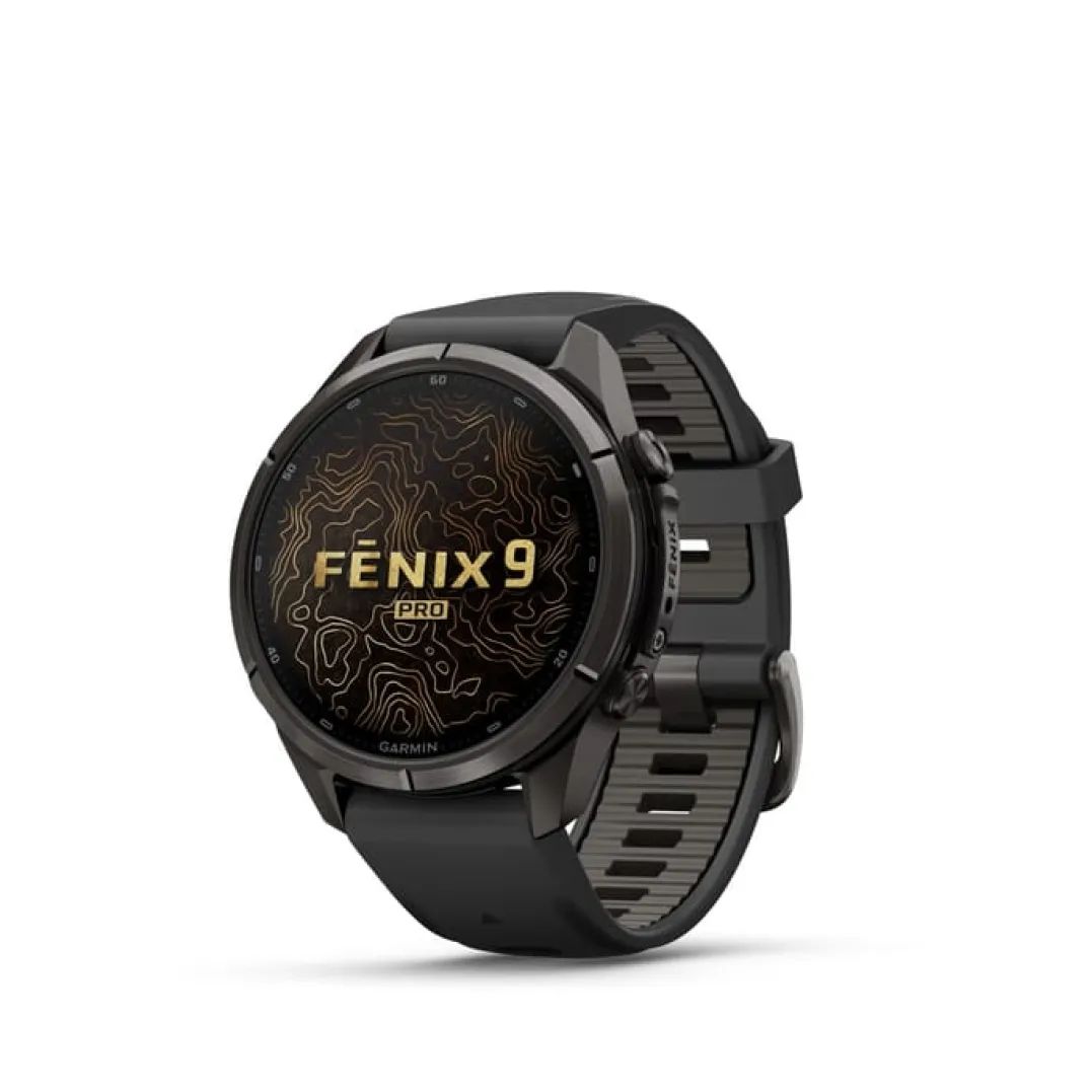 Garmin Fenix 9 Pro, Amoled, Inreach, 43mm, Black/pebble Gray