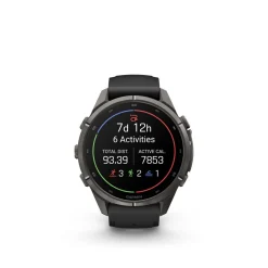 Garmin Fenix 9 Pro, Amoled, Inreach, 43mm, Black/pebble Gray