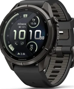 Garmin Fenix 9 Pro, Amoled, Inreach, 43mm, Black/pebble Gray