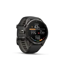 Garmin Fenix 9 Pro, Amoled, Inreach, 43mm, Black/pebble Gray