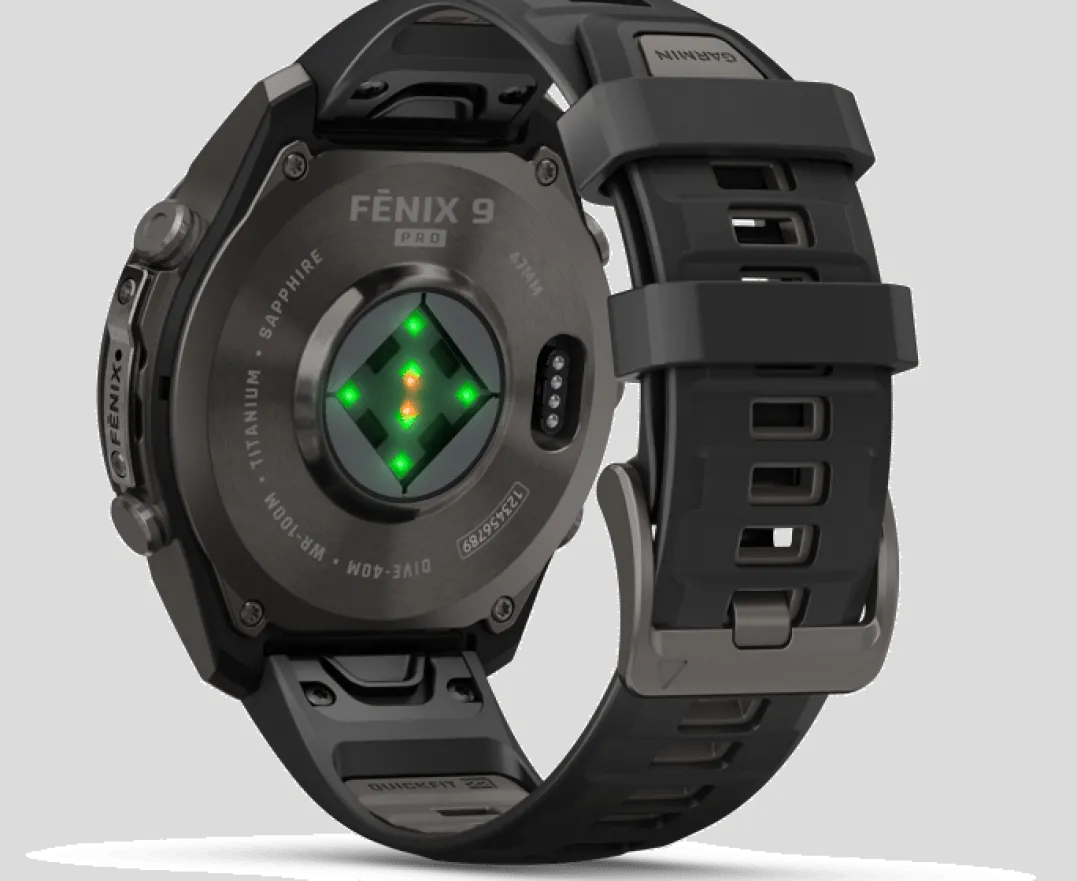 Garmin Fenix 9 Pro, Amoled, 47mm Black/pebble Gray